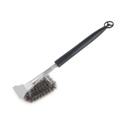 BBQ Brush No. 1 - The 100% stainless steel brush among barbecue brushes